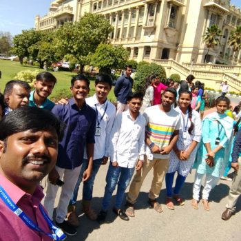 Field visit to Vidhana Souda to watch Budget session on 16-02-2018