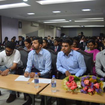 BBA Alumni judging the event of SURGE